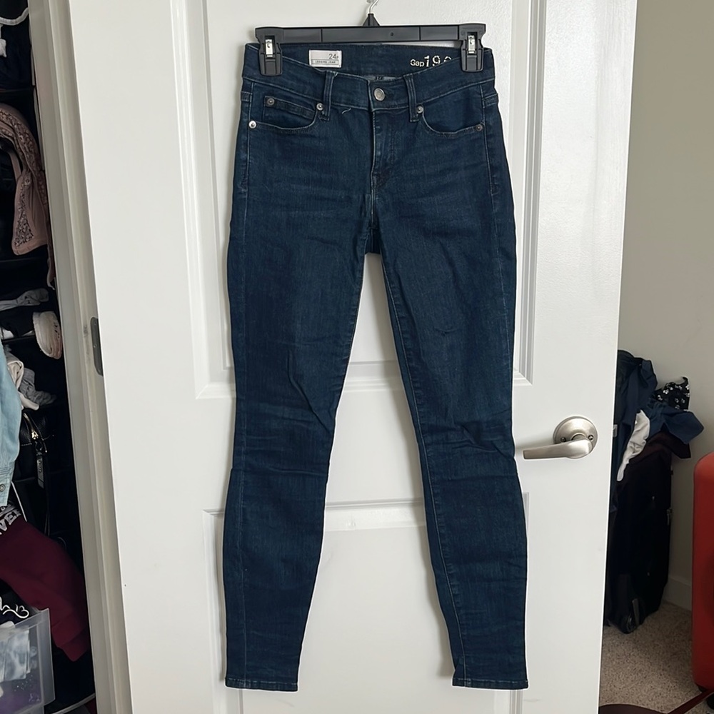 GAP Dark Wash Skinny Jeans